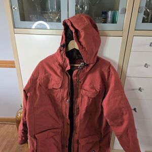 Ladies' Canvas Burt Orange Field Jacket